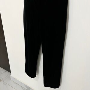 MSK Black Velvet Trousers